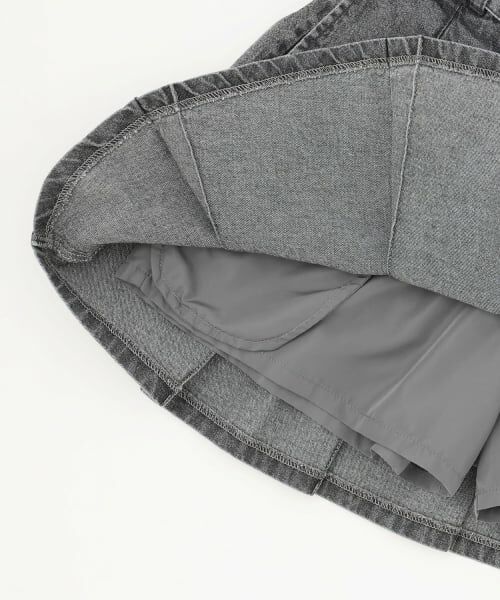 Lovetoxic / ラブトキシック ショート・ハーフ・半端丈パンツ | 【LTXC】ベルトつきデニムプリーツスカート | 詳細18