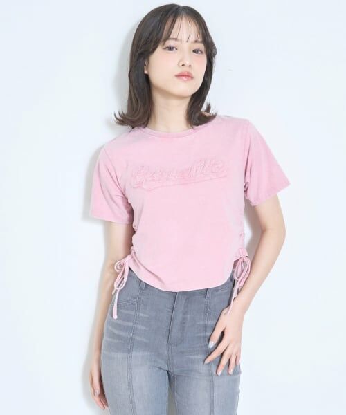 Lovetoxic / ラブトキシック Tシャツ | 【LTXC/綿100%】ピグメントドロスト半袖T | 詳細2