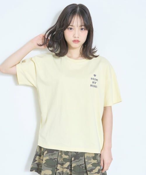 Lovetoxic / ラブトキシック Tシャツ | 【GOODPRICE】【LTXC/綿100%】発泡バックハートロゴ半袖T | 詳細1