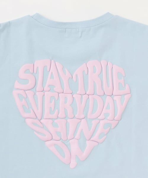 Lovetoxic / ラブトキシック Tシャツ | 【秒かわトップス】【GOODPRICE】【LTXC/綿100%】発泡バックハートロゴ半袖T | 詳細20