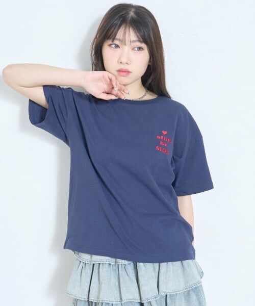Lovetoxic / ラブトキシック Tシャツ | 【GOODPRICE】【LTXC/綿100%】発泡バックハートロゴ半袖T | 詳細3
