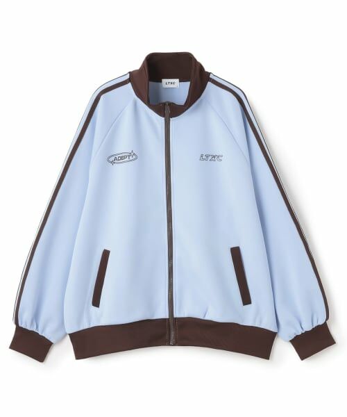 Lovetoxic / ラブトキシック カーディガン・ボレロ | 【LTXC/吸水速乾】トラックジャケット（サックス）