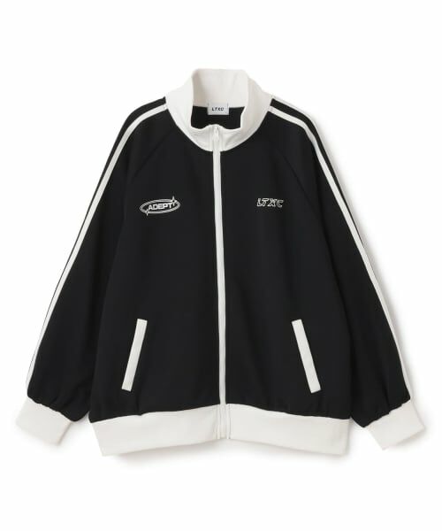Lovetoxic / ラブトキシック カーディガン・ボレロ | 【LTXC/吸水速乾】トラックジャケット（黒）