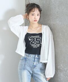 Lovetoxic / ラブトキシック パーカー | 【LTXC/抗菌防臭】キャミつきメッシュパーカー