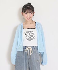 Lovetoxic / ラブトキシック パーカー | 【LTXC/抗菌防臭】キャミつきメッシュパーカー