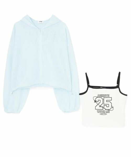 Lovetoxic / ラブトキシック パーカー | 【LTXC/抗菌防臭】キャミつきメッシュパーカー | 詳細12