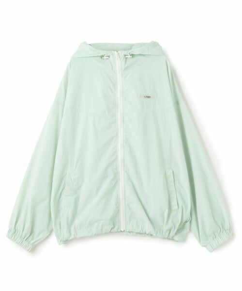 Lovetoxic / ラブトキシック ブルゾン | 【LTXC/UV/防花粉】ナイロンジップブルゾン（エメラルド グリーン）