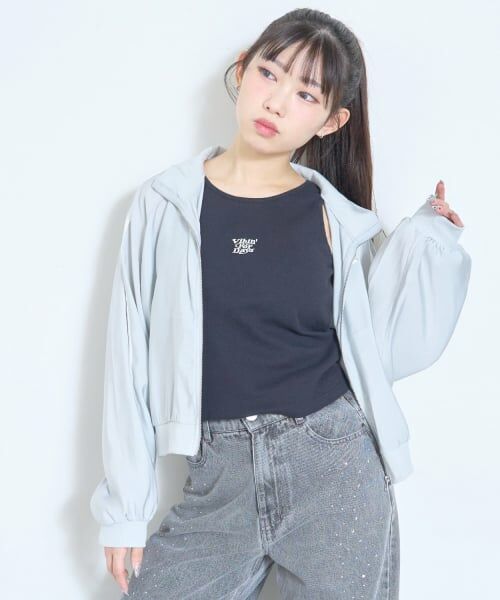 Lovetoxic / ラブトキシック ブルゾン | 【LTXC/UV/防花粉】シア‐ラインブルゾン | 詳細6