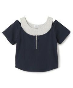 Lovetoxic / ラブトキシック Tシャツ | 【LTXC/抗菌防臭】オフショルレイヤードテレコT