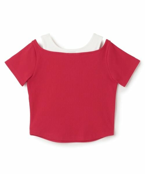 Lovetoxic / ラブトキシック Tシャツ | 【LTXC/抗菌防臭】オフショルレイヤードテレコT | 詳細1