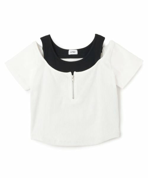 Lovetoxic / ラブトキシック Tシャツ | 【LTXC/抗菌防臭】オフショルレイヤードテレコT | 詳細11