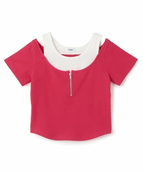 Lovetoxic / ラブトキシック Tシャツ | 【LTXC/抗菌防臭】オフショルレイヤードテレコT | 詳細14