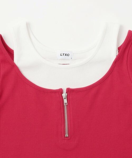 Lovetoxic / ラブトキシック Tシャツ | 【LTXC/抗菌防臭】オフショルレイヤードテレコT | 詳細16