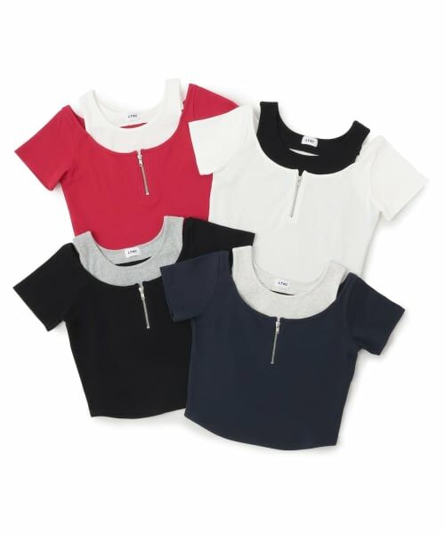 Lovetoxic / ラブトキシック Tシャツ | 【LTXC/抗菌防臭】オフショルレイヤードテレコT | 詳細6