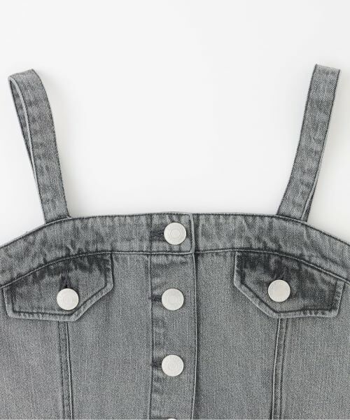 Lovetoxic / ラブトキシック キャミソール・チューブトップ | 【LTXC】デニムパンツビスチェセット | 詳細3