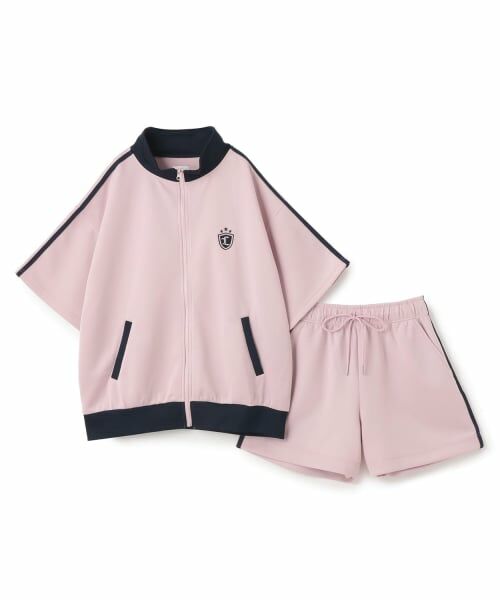 Lovetoxic / ラブトキシック カーディガン・ボレロ | 【LTXC/吸水速乾】半袖トラックジャケットセット | 詳細2