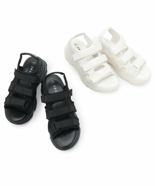 Lovetoxic / ラブトキシック サンダル | 【LTXC】3本ベルトサンダル | 詳細6