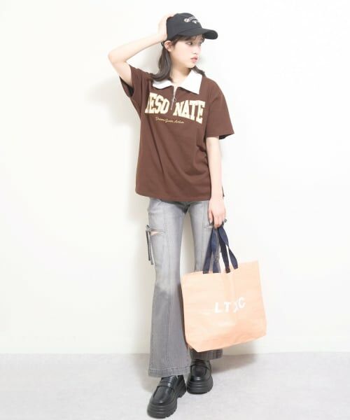 Lovetoxic / ラブトキシック トートバッグ | 【LTXC】バイカラーエコトート | 詳細5