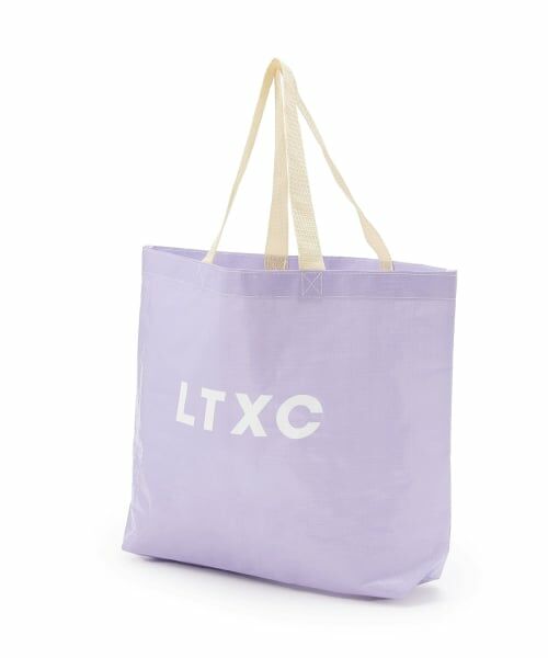 Lovetoxic / ラブトキシック トートバッグ | 【LTXC】バイカラーエコトート（ラベンダー）