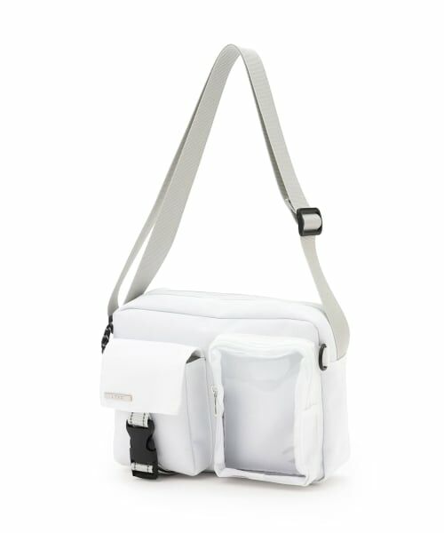 Lovetoxic / ラブトキシック ショルダーバッグ | 【LTXC】クリアポケットショルダー（オフ ホワイト）