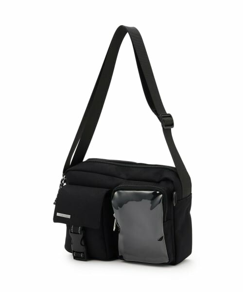 Lovetoxic / ラブトキシック ショルダーバッグ | 【LTXC】クリアポケットショルダー（黒）