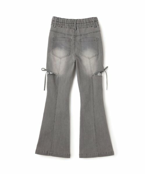 Lovetoxic / ラブトキシック その他パンツ | スリットリボンフレアデニムパンツ | 詳細6
