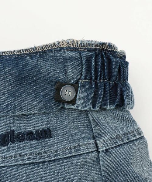 Lovetoxic / ラブトキシック ショート・ハーフ・半端丈パンツ | デニムライクカットプリーツスカート | 詳細7