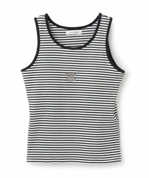 Lovetoxic / ラブトキシック キャミソール・チューブトップ | カップつきテレコタンクトップ（マルチ）