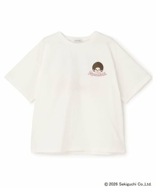 Lovetoxic / ラブトキシック Tシャツ | 【モンチッチ】バックプリント半袖T 綿100%（マルチ）