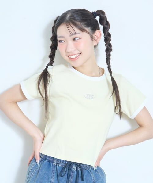 Lovetoxic / ラブトキシック Tシャツ | 【抗菌防臭】テレコ半袖T（黄）