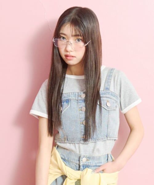 Lovetoxic / ラブトキシック Tシャツ | 【抗菌防臭】テレコ半袖T（トップ グレー）