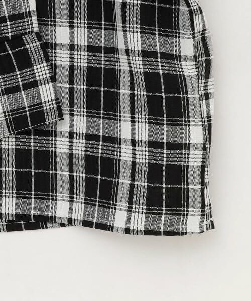 Lovetoxic / ラブトキシック Tシャツ | サマ見えベアスリーブチェックドッキング半袖T | 詳細10