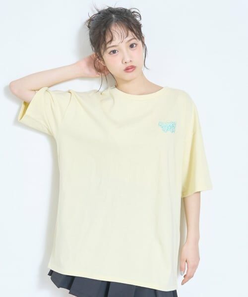 Lovetoxic / ラブトキシック Tシャツ | 【綿100%】バックフォトルーズ半袖T | 詳細1