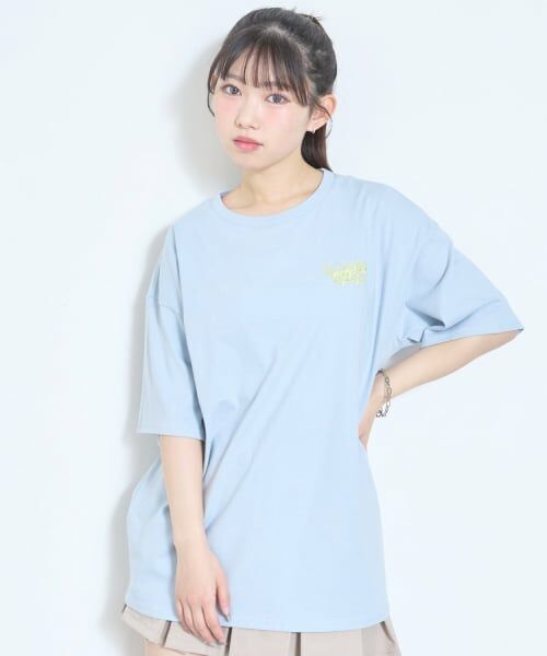 Lovetoxic / ラブトキシック Tシャツ | 【綿100%】バックフォトルーズ半袖T | 詳細3