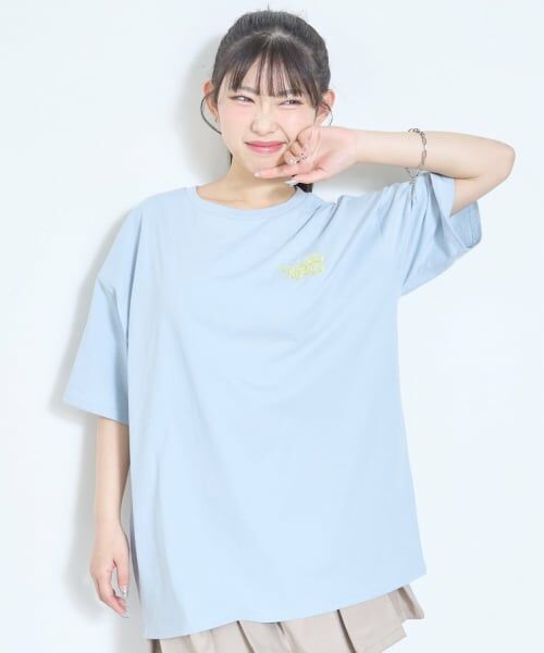 Lovetoxic / ラブトキシック Tシャツ | 【綿100%】バックフォトルーズ半袖T | 詳細4