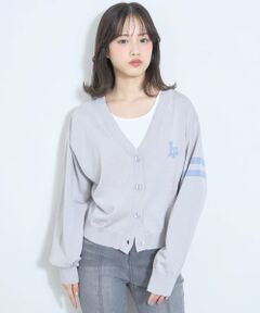 Lovetoxic / ラブトキシック カーディガン・ボレロ | 【UV/洗える】バックロゴカーディガン