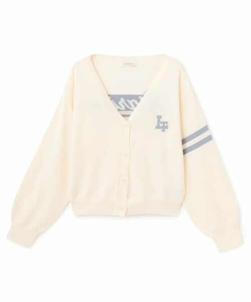 Lovetoxic / ラブトキシック カーディガン・ボレロ | 【UV/洗える】バックロゴカーディガン | 詳細10