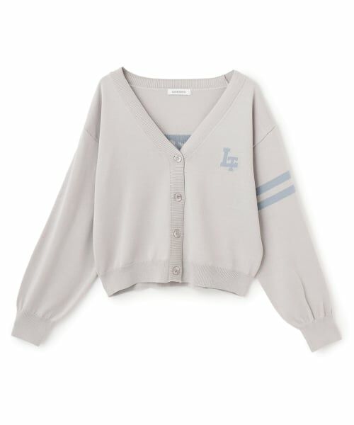 Lovetoxic / ラブトキシック カーディガン・ボレロ | 【UV/洗える】バックロゴカーディガン | 詳細12