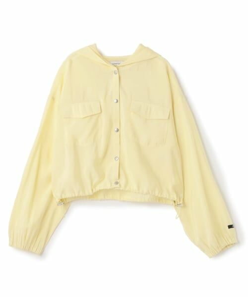 Lovetoxic / ラブトキシック パーカー | 【UV/防花粉】シアーパーカー（黄）