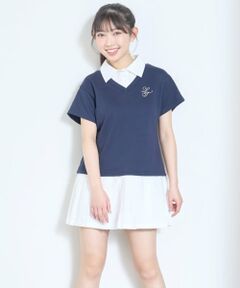 Lovetoxic / ラブトキシック ミニ丈・ひざ丈ワンピース | レイヤード風ワンピース