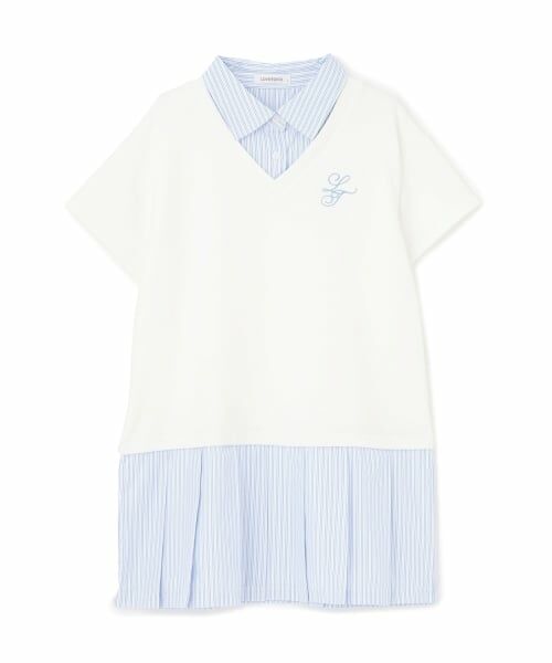 Lovetoxic / ラブトキシック ミニ丈・ひざ丈ワンピース | レイヤード風ワンピース | 詳細10