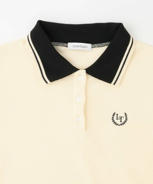 Lovetoxic / ラブトキシック ミニ丈・ひざ丈ワンピース | ポロワンピース | 詳細2
