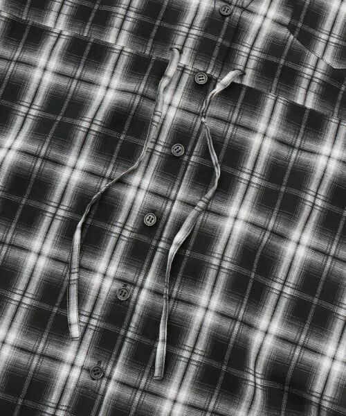 Lovetoxic / ラブトキシック ミニ丈・ひざ丈ワンピース | シャツドッキングプルチュニックワンピ | 詳細13