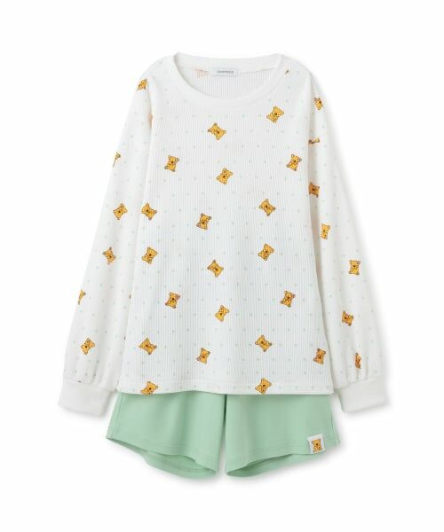 Lovetoxic / ラブトキシック ルームウェア | 【コアラのマーチ】総柄ルームウェア(ライト グリーン)