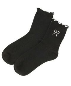 Lovetoxic / ラブトキシック ソックス | バイカラーメロークルーソックス