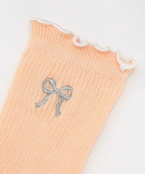 Lovetoxic / ラブトキシック ソックス | バイカラーメロークルーソックス | 詳細1