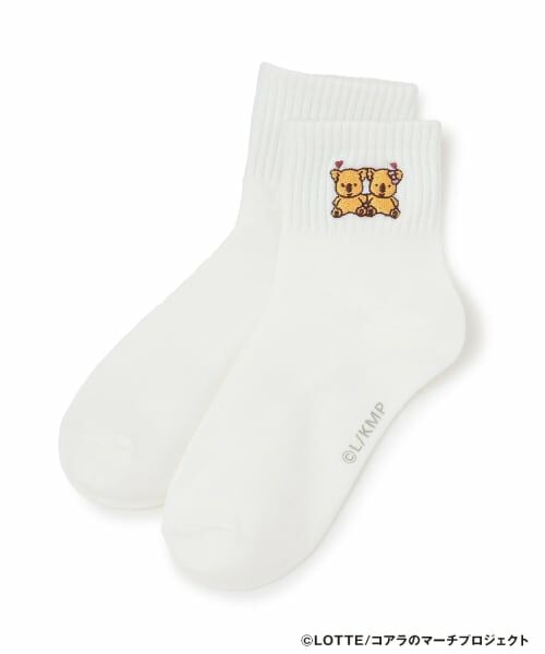 Lovetoxic / ラブトキシック ソックス | 【コアラのマーチ】くるぶし丈ソックス（オフ ホワイト）