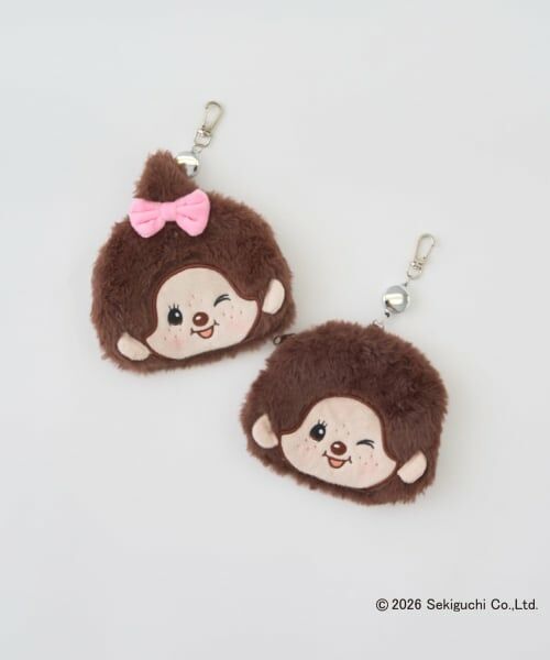 Lovetoxic / ラブトキシック ポーチ | 【モンチッチ】フェイスマルチポーチ | 詳細1