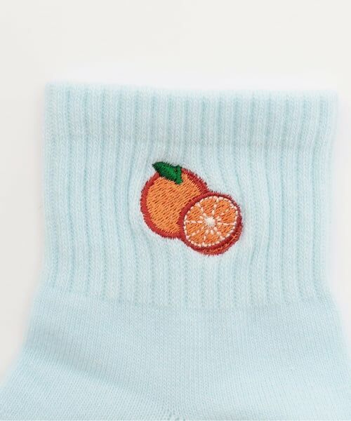 Lovetoxic / ラブトキシック ソックス | トロピカルくるぶし丈ソックス | 詳細1
