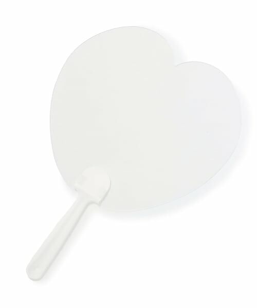 Lovetoxic / ラブトキシック その他 | ラクガキクリアウチワ（白）